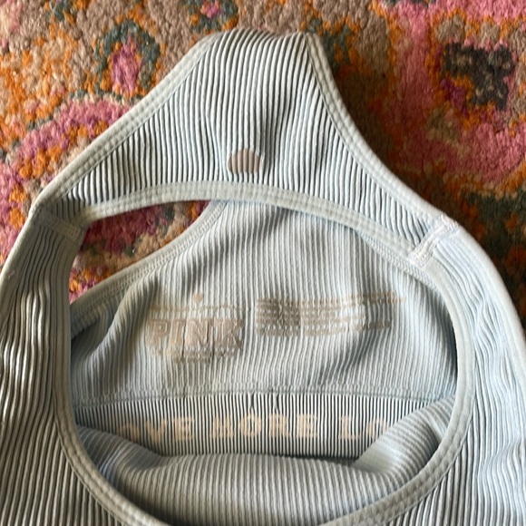 Victoria’s Secret pink bundle of two sports bras with built-in bra. Size small. - Picture 6 of 7